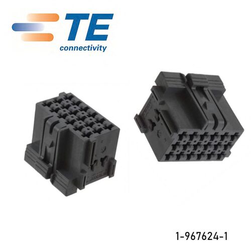 TE AMP/泰科 1-967624-1 连接器 防水插头 胶壳 18孔 原装