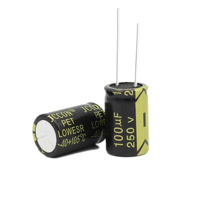 100uf高频低阻电容16v25v35v50v63v100v200v250v400v450v100uf