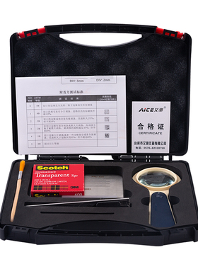 SISI百格板 划格板附着力测试仪漆膜划格器导格规油漆涂层检测▽