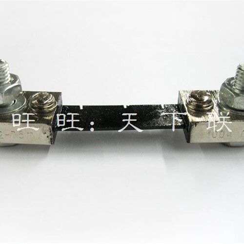 新品FL-2数显数字表指针表直流电流表75mv分流器100A