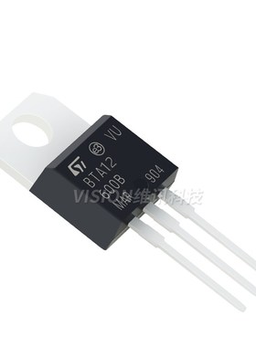 原装进口ST直插 BTA06 BTA08 BTA12 BTA16 600B 双向可控硅TO-220