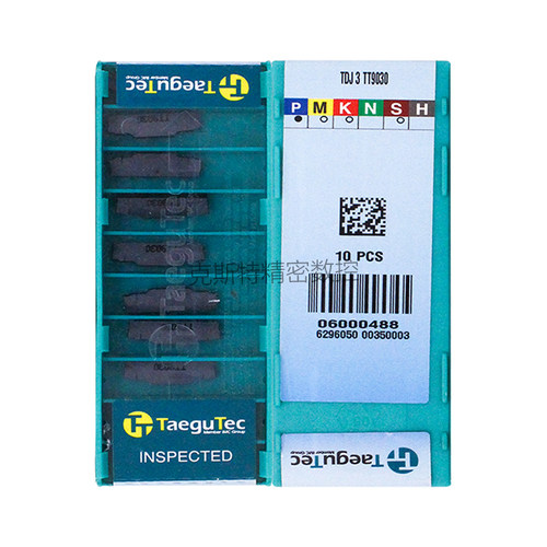 韩国特固克 Taegutec数控刀片 TDJ3 TT9030 切槽刀片