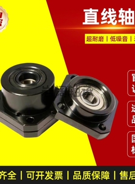 精密SFU滚珠丝杆支撑座LEB01/LEB02/LEB03-固定侧6 8 10 12 15