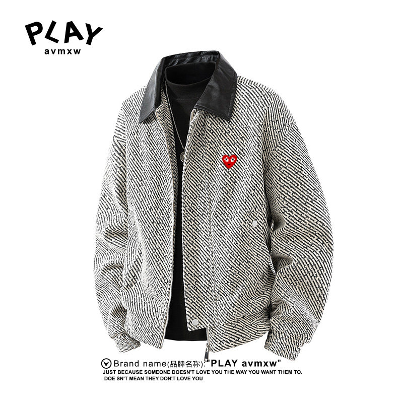 PLAYAVMXW休闲百搭工装翻领外套
