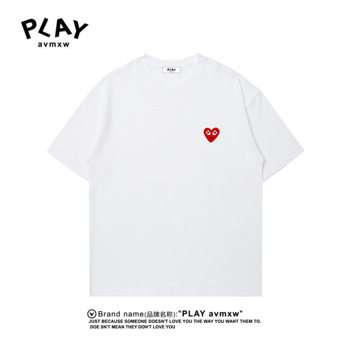 PLAYAVMXW潮牌宽松休闲情侣上衣