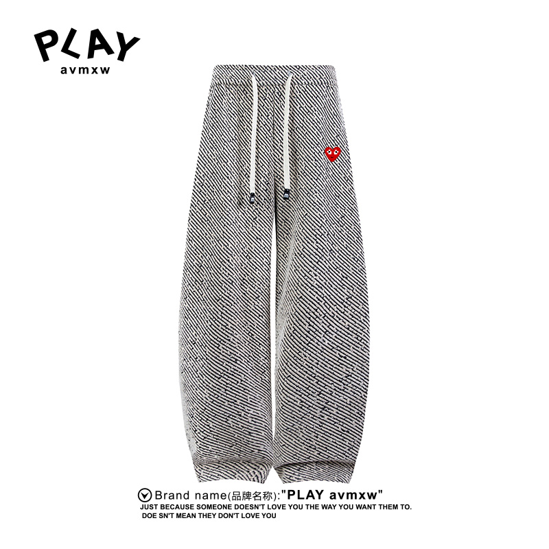 PLAYAVMXW潮牌时尚弯刀运动长裤