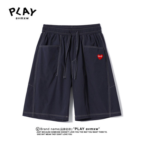 PLAYAVMXW潮牌宽松牛仔五分短裤