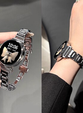 【三株钢带】适用华为GT6表带GT5Pro手表腕带watch5女款GT4智能GT3金属精致高级感男士专用41mm原装官方正品