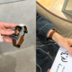 九十代秋冬爆款 手腕带休闲8智能7磁吸6pro荔枝纹皮质小众女款 荔枝纹磁吸扣 适用华为手环10手表带链9nfc版
