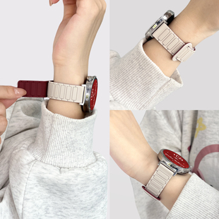 张婧仪同款 男官方正品 升级 41mm磁吸GT4硅胶磁吸GT3Pro腕带watch2女款 适用华为GT6表带GT5智能手表新款