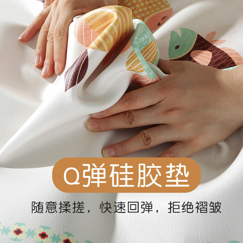 汉语拼音书桌垫子矽胶儿童益智学习桌布一年级字母乘法口诀表桌垫