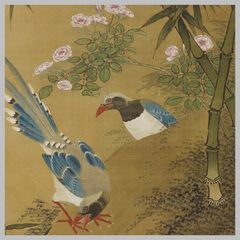 辽 萧瀜 画花鸟图 古山水风景人物国画 高 艺术微喷 装饰画