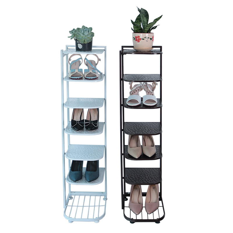 鞋架小窄门口经济型鞋架子放家用省空间多层防尘夹缝铁艺鞋柜,住宅家具,鞋架,淘宝优惠券,粉丝福利购,淘宝优惠卷