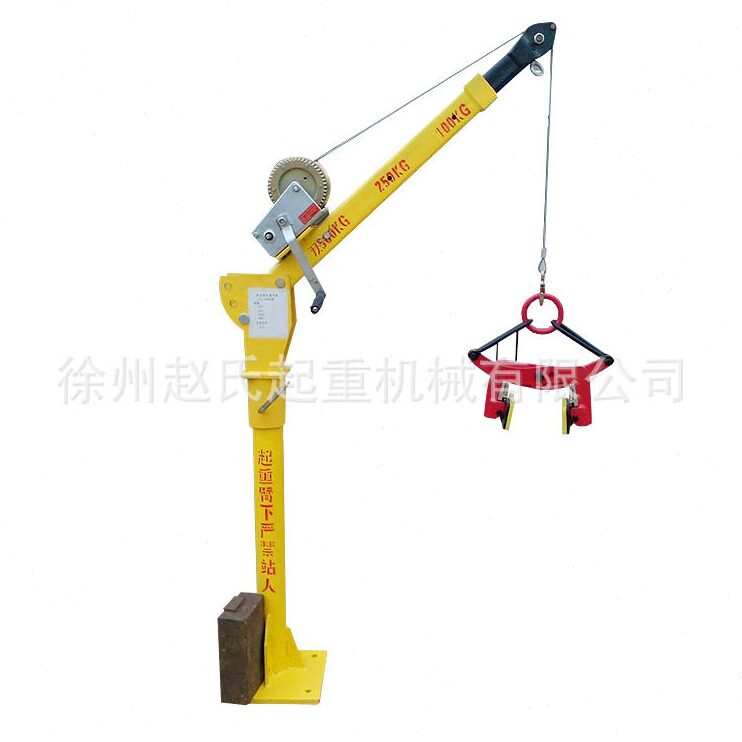 直销厂家销车载小吊机车载小吊车电动吊车悬臂吊运机家用吊机卡车