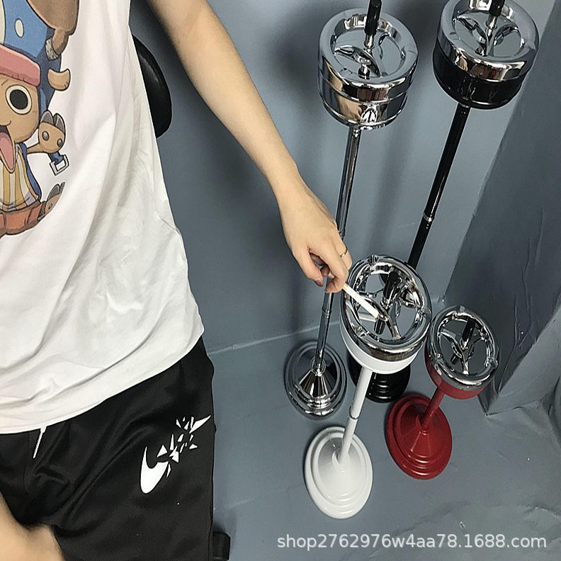 直销落地式卫生间烟灰缸立式旋转式盖个性时尚电梯ktv厕所客厅烟