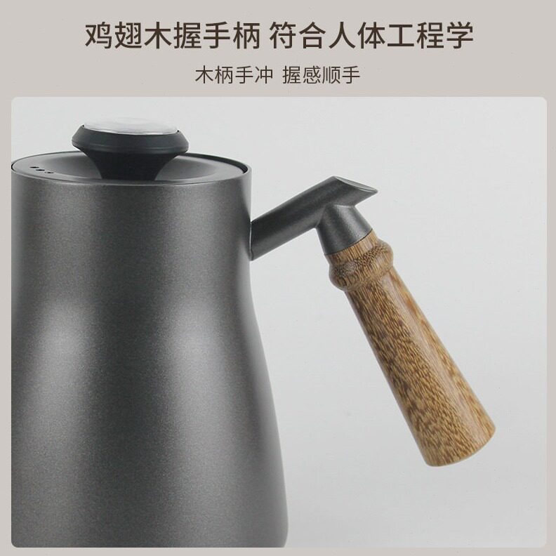 直销新款304不锈钢手冲壶 长嘴细口壶嘴带盖咖啡壶 手冲壶 咖啡手
