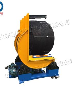 集装箱翻货机Cargo turnover machine90度卧式转立式自动翻转机