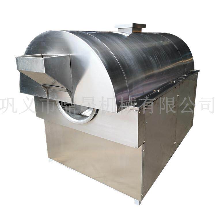 滚筒炒货机 200斤自动温控炒籽机 电加热核桃大豆花生菜籽炒锅机