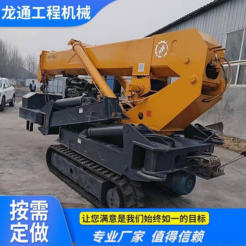 伸缩臂履带吊起重机全地形车50吨100可折叠蜘蛛伸缩式可移动重型