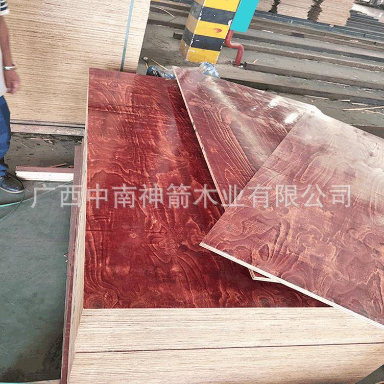 建筑胶合板 红模板工地工程建筑施工用 广西南宁厂家直接发货