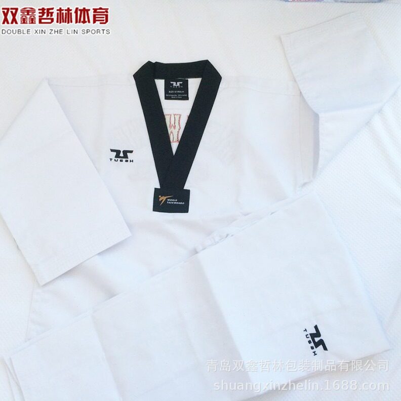 直销儿童成人跆拳道服 柔道空手道武术散打道服运动服饰