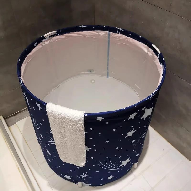加厚折叠洗澡桶家庭浴桶成人大号泡澡桶家用浴缸儿童洗澡桶浴盆