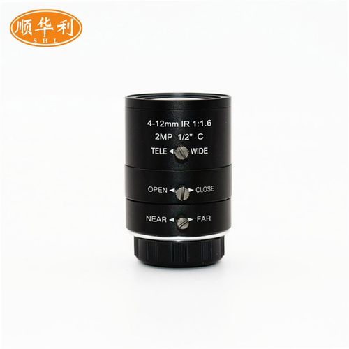 高清300万像素4-12mm手动光圈变焦E镜头 工业相机视觉镜头C接口1/