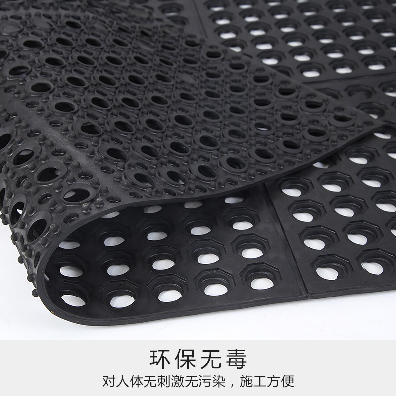 商用厨房防滑防油地垫酒吧吧台防摔隔水脚垫工厂食堂过道进门门垫