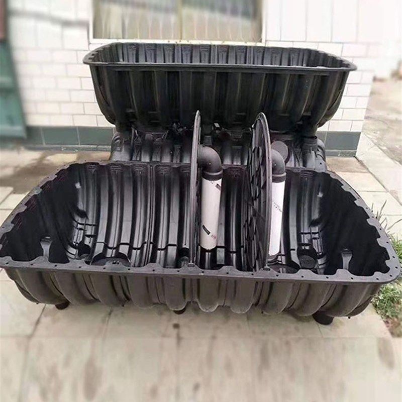 三格化粪池五五开组装P新农村厂家加厚厕所改造塑料桶隔油池环保,基础建材,化粪池,淘宝优惠券,粉丝福利购,淘宝优惠卷