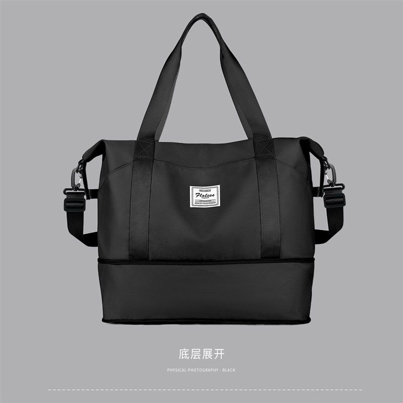 旅行包女可爱短i途出差登机小行李待产轻便手提旅游大容量收纳袋