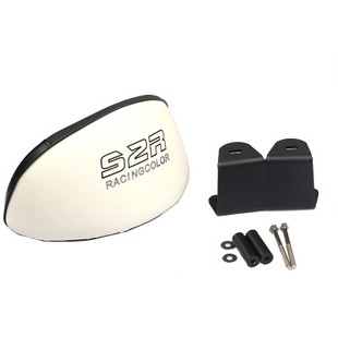 适用布雷斯通极宙ADV150摩托车改装 后靠背加厚后背靠垫腰靠垫配件