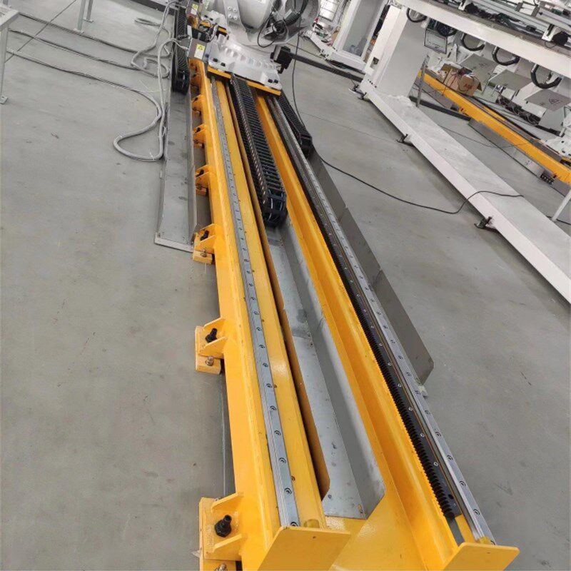 机器人地轨第七轴行走轨道天轨轻重负载齿轮齿条模T组滑台移动底