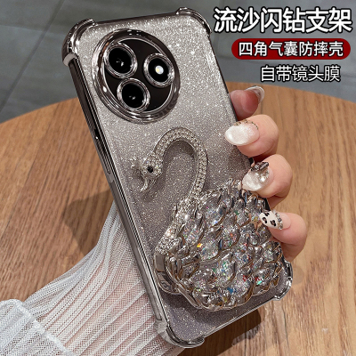 红米K80至尊版硅胶气囊防摔新款