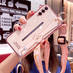 适用vivoiqoopro手机壳iqoopro5G版保护vivo硅胶套V1922A全包防摔1916T软壳vivoiq00女iqoo腕带pro可爱ins风