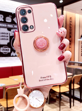 适用opporeno6pro十手机壳reno6por保护5G硅胶套oppo镜头全包防摔oppreno软壳opopreno女0pp0新款proplus超薄