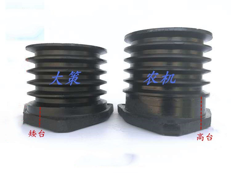 皮带轮柴油d机皮带轮单缸皮带盘三角带轮V型铸铁加大轮五槽包邮