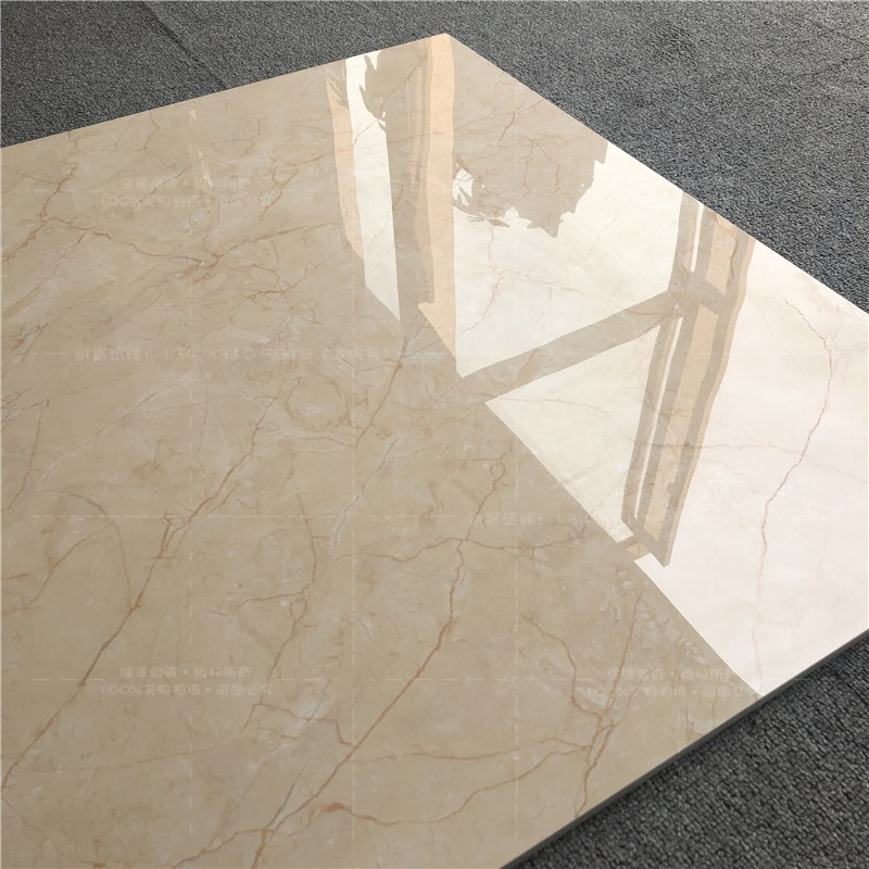 金线米黄通体大理石瓷砖800x800客厅地砖防滑厨房卫生间墙砖耐磨