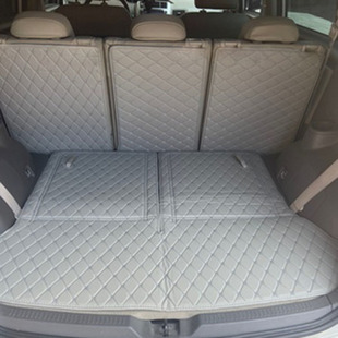 适合逸致7座5座皮革后备箱垫折叠后仓I垫后靠背垫尾箱垫改装饰垫