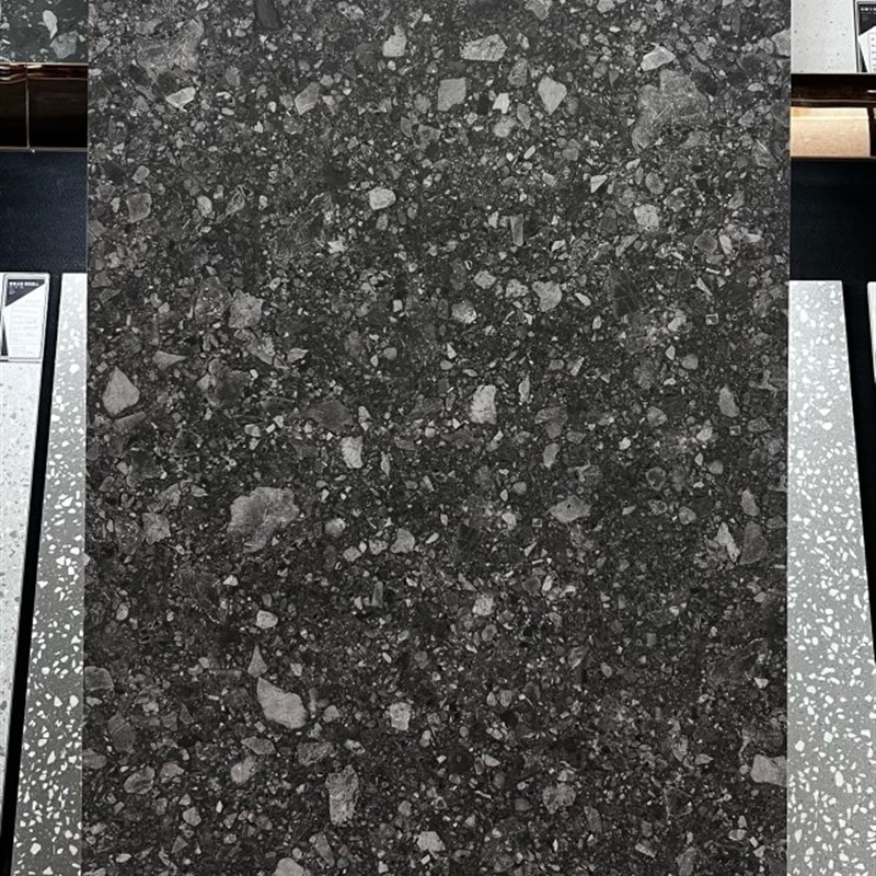 900x1800水磨石电视背景墙砖客厅卧室商场健身服装店防滑岩板地砖