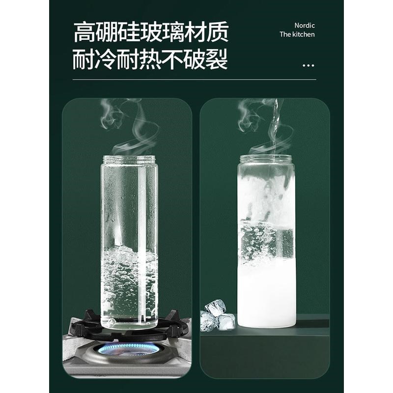 EQ4F储面条收纳盒挂面密封装面条的盒子五谷杂粮储物罐玻璃意面储