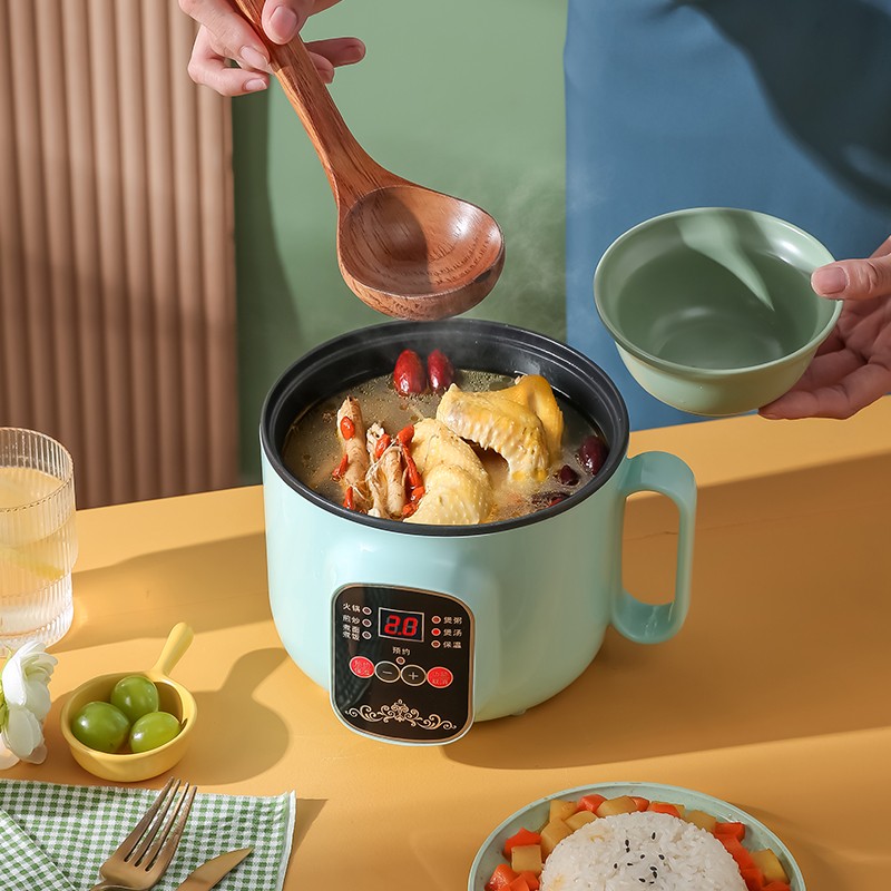 宝宝辅食锅婴儿煮粥锅锅煲粥神器电煮锅多功能煎煮一体煮面锅