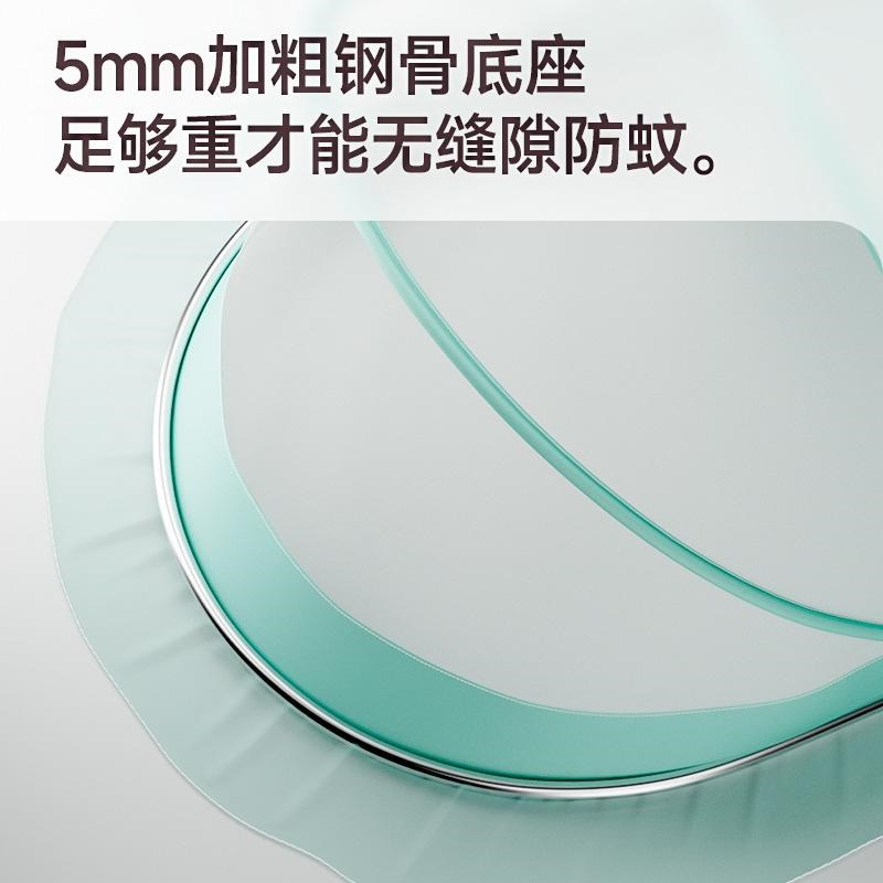 婴儿床蚊帐罩儿童可折叠宝宝防蚊罩无底免安装蒙古包蚊帐婴幼儿