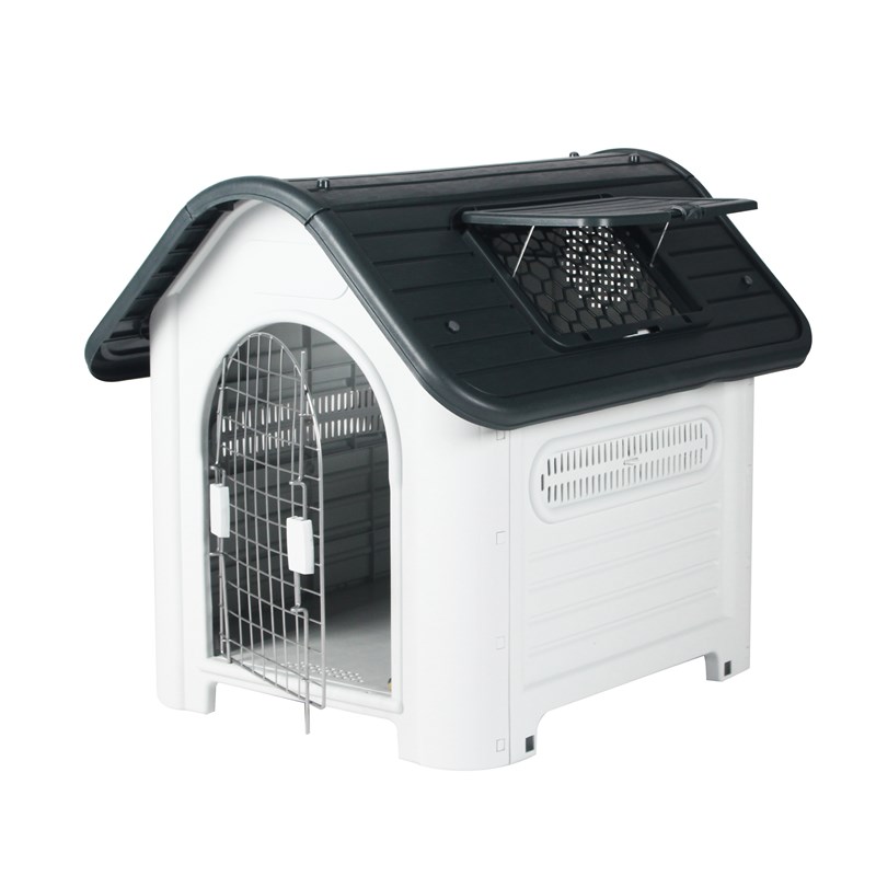 狗窝室外房子型户外防雨塑料狗屋大型犬狗笼夏季防水宠物用品猫窝