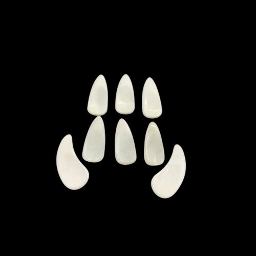 天然牛骨古筝指甲专业演凑级手工打磨凹槽款义甲儿童成人大中小号