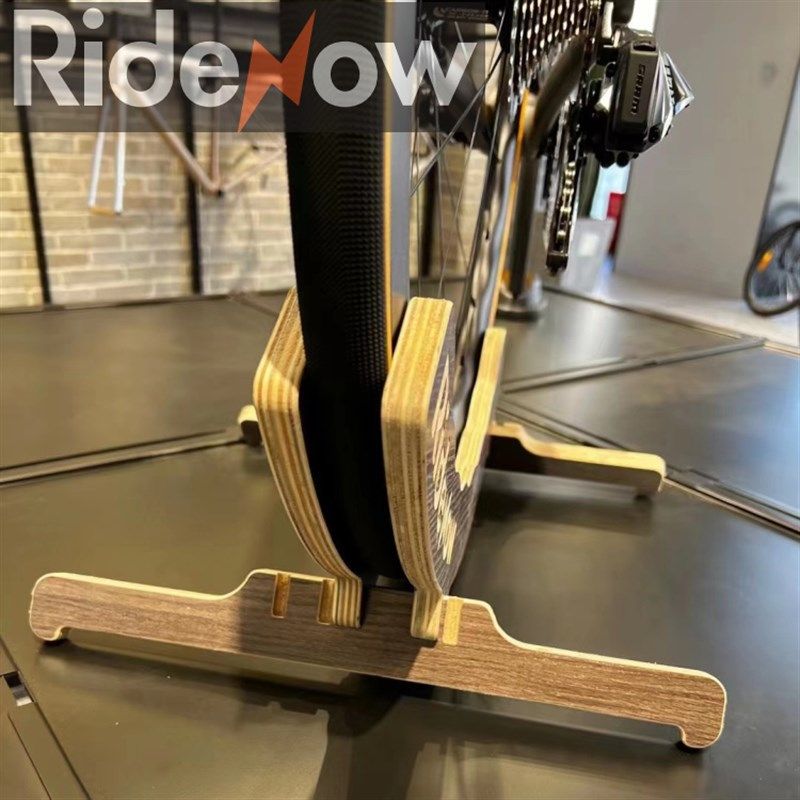 Ridenow自行车木质停车架公路山地车便携式展示立车架维修支撑架