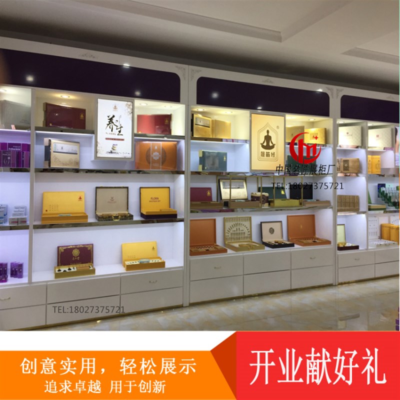 展览柜子烤漆白色首饰展示柜珠宝柜台展柜精品玻璃柜台手表陈列柜