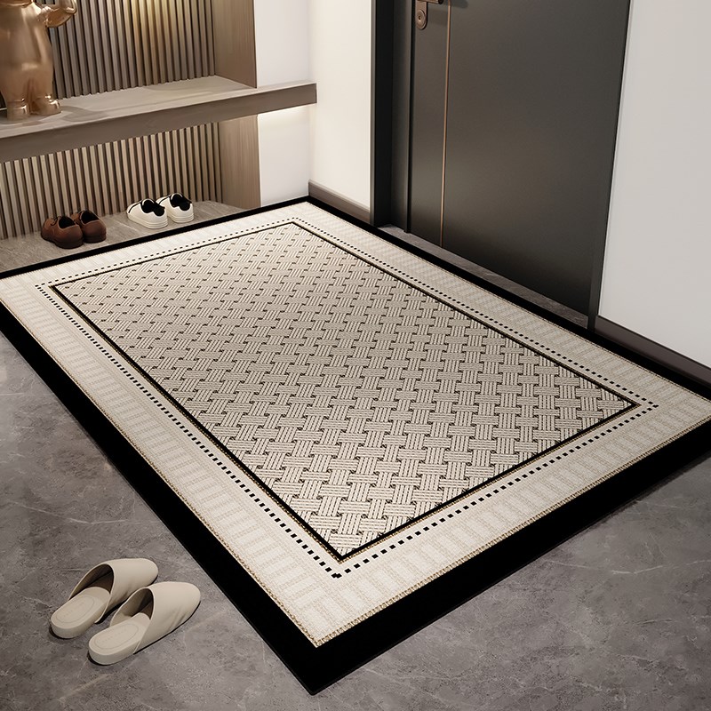 高级入户门地垫门口地毯门垫家用脚垫可裁剪客厅防滑新款进门免洗