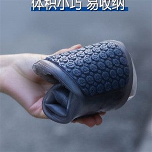 套耐磨防雨高筒 雨鞋 雨天防水鞋 套防滑加厚雨靴套鞋 儿童硅胶雨鞋