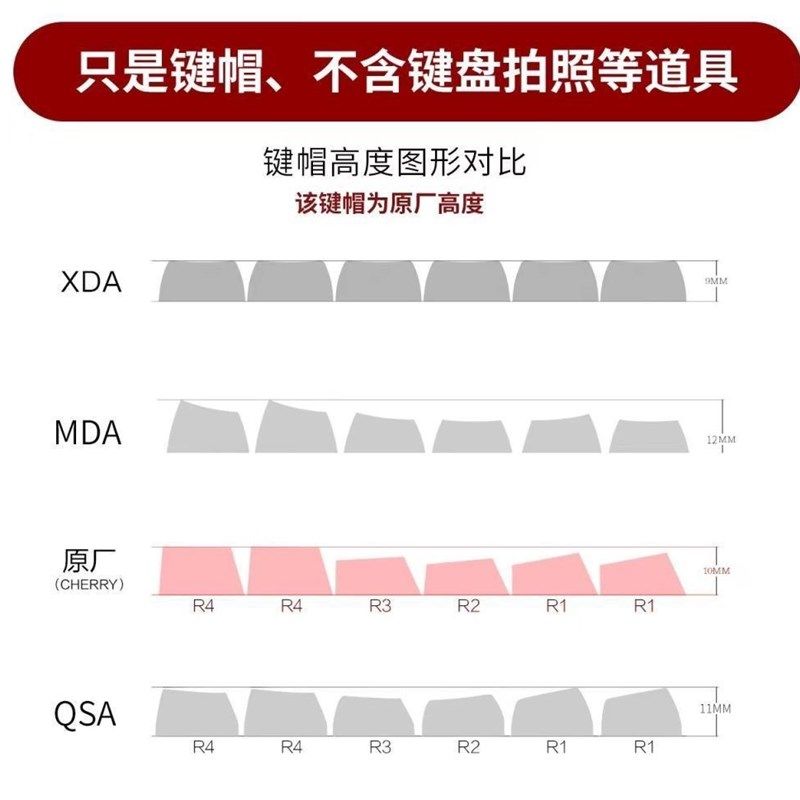 落日戏鸥正刻键帽适配wooting ez63 made68 美加狮 mu68pro rs7等