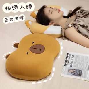 枕头记忆棉护颈椎助睡眠学生专用宿舍儿童小枕芯家用午睡枕套单人